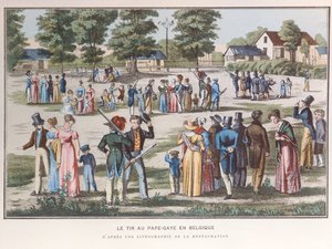 Papegay-Spiel in Belgien