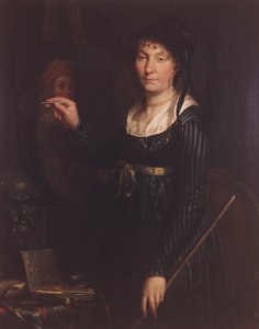 Porträt eines Künstlers (Selbstporträt ?) 1800 von Belgian School