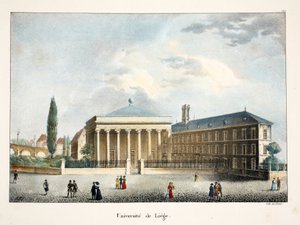 Universität von Lüttich, ca. 1895 von Belgian School
