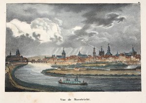 Ansicht von Maastricht, ca. 1895