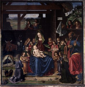 Die Geburt Christi von Benedetto Ghirlandaio