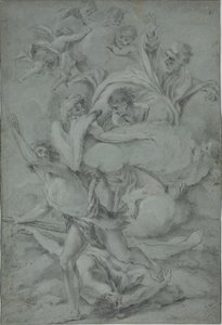 Gott verflucht Kain nach dem Mord an Abel