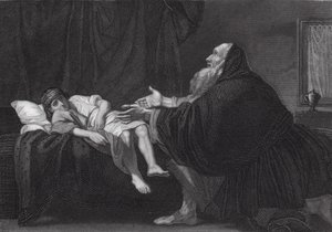 Elia erweckt den Sohn der Witwe von Benjamin (after) West