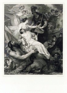 Die Apotheose von Horatio Nelson (1758-1805)