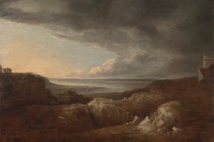 Blick auf den Fluss Severn, nahe King