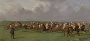 Seide und Satin des Turfs, 1865