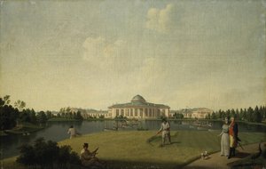 Blick auf den Taurischen Palast vom Garten aus, vor 1797
