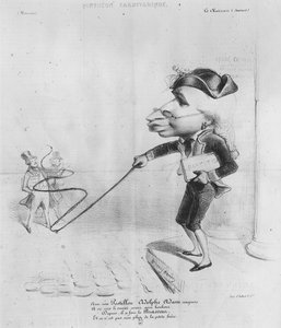 Karikatur von Adolphe Adam (1803-56), aus Pantheon Charivarique