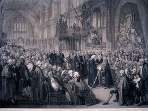 Einweihung von Lord Mayor Nathaniel Newnham, London, 1801