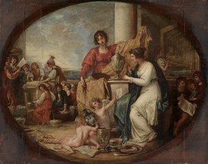 Britische Manufaktur, eine Skizze, 1791