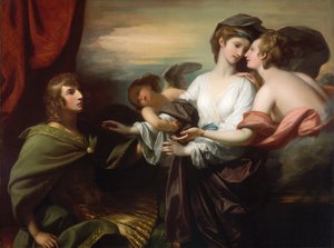 Helena nach Paris gebracht
