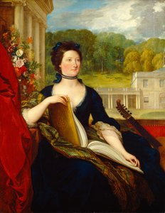 Maria Hamilton Beckford (Mrs. William Beckford) von Benjamin West