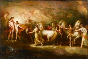 Phaeton bittet Apollo, den Sonnenwagen zu lenken, 1804