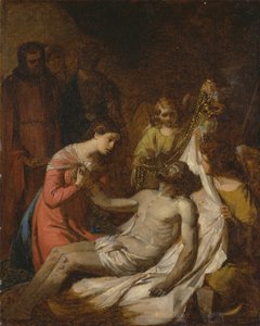 Studie der Beweinung Christi von Benjamin West