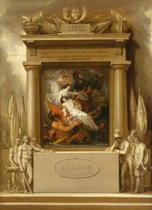 Die Apotheose von Nelson, 1807 von Benjamin West
