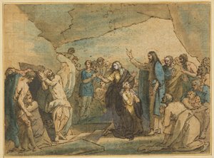 Die Auferweckung des Lazarus von Benjamin West