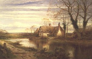 Das Häuschen am Fluss