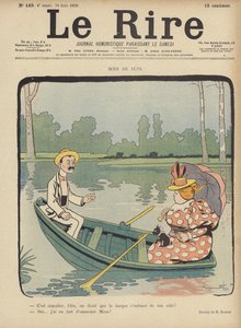 Illustration für Le Rire von Benjamin Rabier