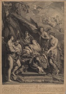 Die Entbindung der Königin von Benoit Audran I