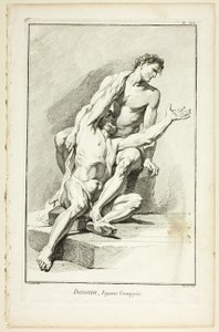 Entwurf: Gruppierte Figuren, aus Encyclopédie von Benoit Louis Prevost
