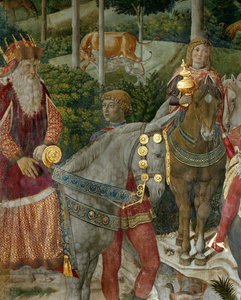 Die Anbetung der Könige von Benozzo di Lese di Sandro Gozzoli