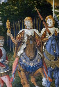 Die Prozession der Heiligen Drei Könige (Detail)