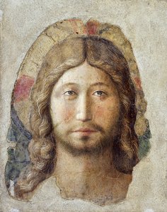 Der Erlöser, von Benozzo Gozzoli, Fresko