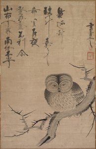Eule, 1630-1640 von Bensaku Tsuda