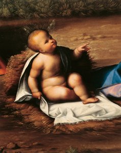 Jesuskind (Detail)