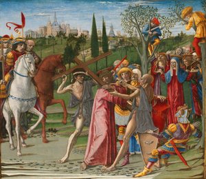 Christus trägt das Kreuz