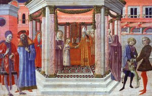 Darstellung Mariens im Tempel (Detail)