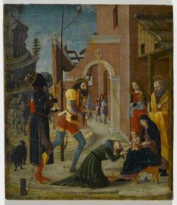 Die Anbetung der Könige, ca. 1485-95