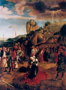 Das Martyrium der Heiligen Katharina, 16. Jahrhundert von Bernard van Orley