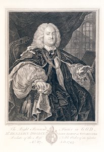 Porträt von Dr. Benjamin Hoadly, Lordbischof von Winchester, 1743