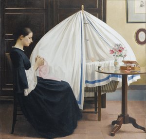 Delfina Boutet de Monvel (1896-1974) bei Sylvies Wiege