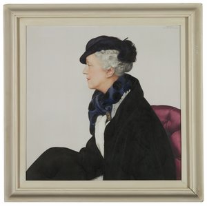 Porträt von Lady Mendl (1865-1950), geborene Ella de Wolfe, genannt 