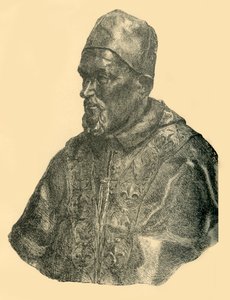 Büste von Papst Innozenz X., um 1690