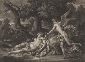 Amor und Psyche von Bernard Lens