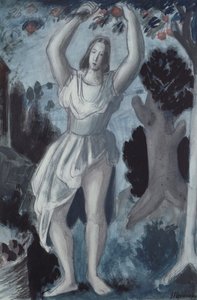 Die Apfelsammler von Bernard Meninsky