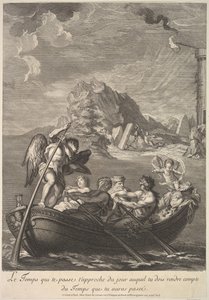 Allegorie der Zeit, 1690-1733 von Bernard Picart