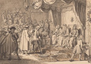 Hochzeit bei den portugiesischen Juden von Bernard Picart