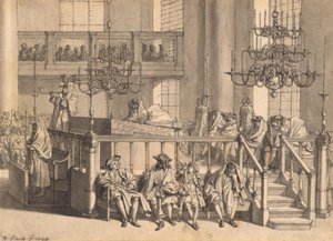 Jüdisches Neujahr in der Portugiesischen Synagoge in Amsterdam