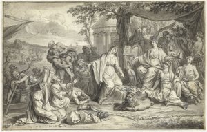 Niederländische Republik empfängt die französische protestantische Kirche von Bernard Picart