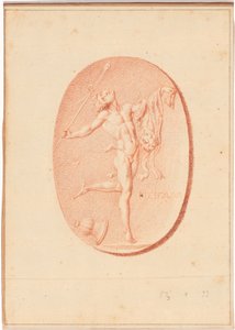 Eines von sechs Kameen mit mythologischen und klassischen Motiven von Bernard Picart