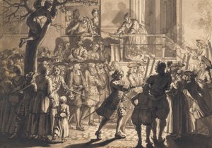 Umzug der Bräutigame des Gesetzes von Bernard Picart
