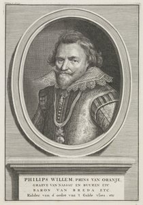 Porträt von Philipp Wilhelm, Prinz von Oranien von Bernard Picart