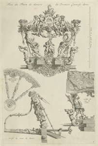 Staatskutsche des Herzogs von Osuna, 1713 von Bernard Picart