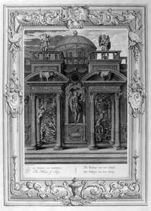 Das Haus des Schlafes, 1733 von Bernard Picart