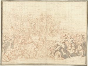 Verstümmelung der Leichen der Gebrüder de Witt, 1672 von Bernard Picart