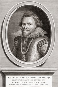 Porträt von Philipp Wilhelm, Prinz von Oranien (1554-1618)